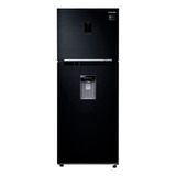 Heladera Con Freezer Samsung Inverter No Frost Negra 382lts