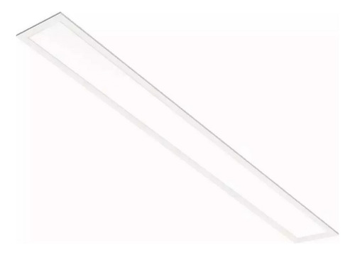 Kit 3 Luminárias Painel 15x120 Embutir Retangular Plafon Biv