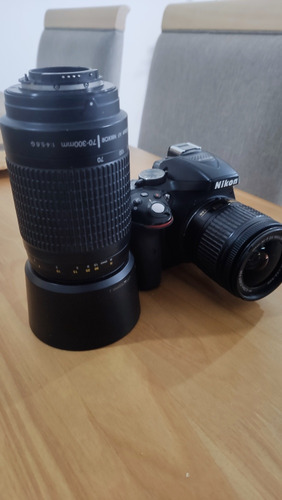 Nikon D5300 Más Lentes Kit 18-55 Y 70-300