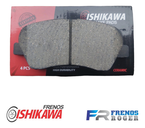 Pastillas De Frenos Cermico Ishikawa Toyota Rush Foto 4