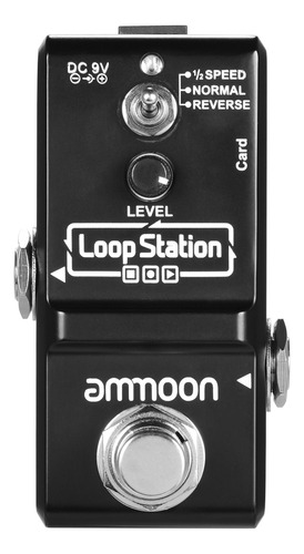 Ammoon Loop Station Mini Looper - Pedal Para Guitarra (10 Un