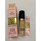 Corrector Facial Líquido Too Faced Born This Way Super Coverage Tono Shortbread Para Piel Todo Tipo De Piel 13.5ml 15g