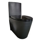 Vaso Sanitário Preto Fosco Reno R 600 Assento Brilhante