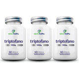 Combo C/ 3 - Triptofano 500mg Nature Healthy