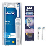 Escova Dental Eletrica Oral-b Vitality+2 Refis Sensi Ul-220v