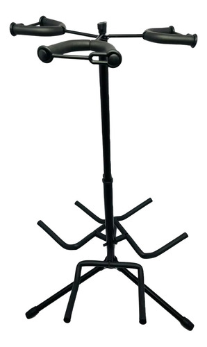 Atril Base Stand Soporte Vertical Triple Para Guitarra