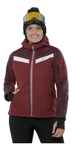 Campera Impermeable Montagne Glaciar Pluma Sintética