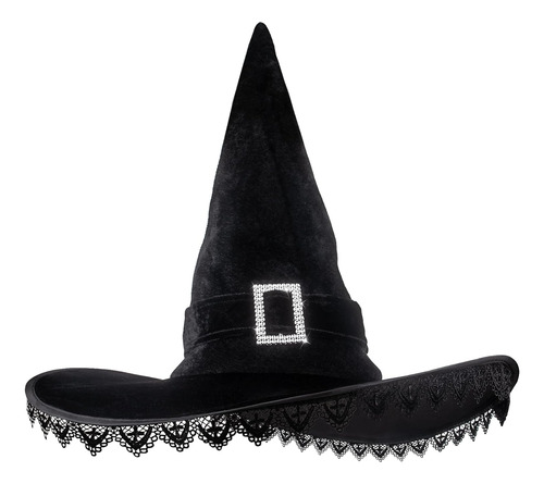 Sombrero De Bruja De Halloween De Justory, Disfraz De Bruja 