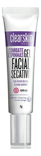 Gel Facial Secativo De Espinhas Clearskin Avon 