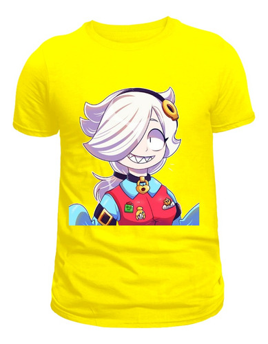 Camiseta Camisa Brawl Stars Collete 100% Algodão Blusa Uniss