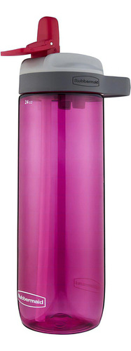 Botella Hidratacion Tritan Sip 710cc Antivuelco Violeta Color Fucsia