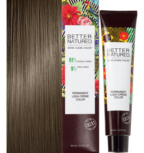 Better Natured Tinte Permanente Para El Cabello Rubio Ceniza