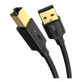 Cabo Impressora Usb 2.0 Ugreen Tipo A Para Tipo B 3metro