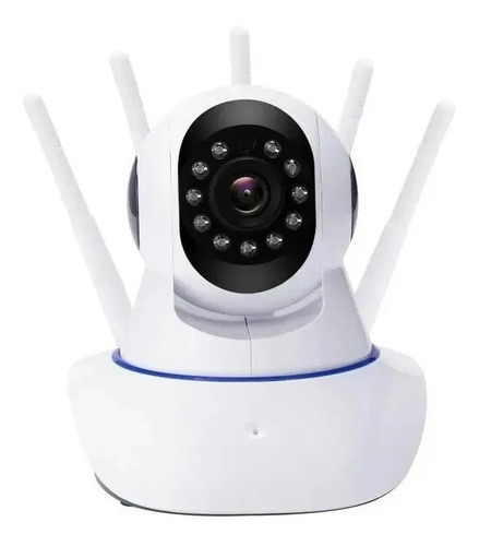 Camara Robotica Ip 5 Antenas V380 Nocturna Wifi 360