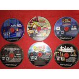 Lote De  6 Videojuegos Sueltos Para Playstation 2