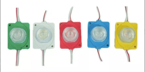 20 Modulos Hiper Led Con Lupa 12v 1.5w 12v. Ip65