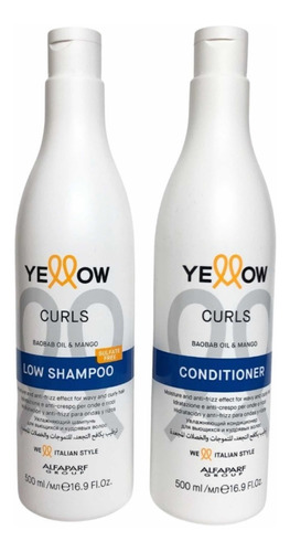 Shampoo Y Acondicionador Alfaparf Yellow