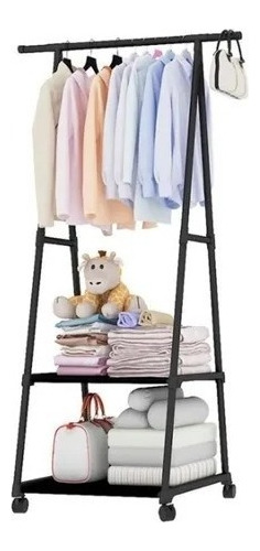 Rack Armable Ropa Organizador Closet Hogar Guardaro Ganchos