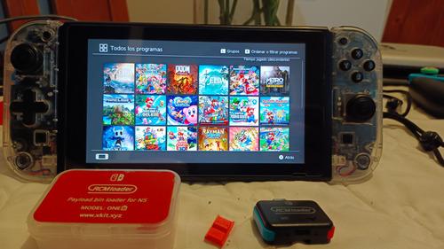 Nintendo Switch Con Magia 256 Gb 25 Juegos Y Accesorios