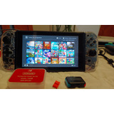 Nintendo Switch Con Magia 256 Gb 25 Juegos Y Accesorios