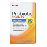 Gnc | Probiotics Complex | 50 Billion | 60 Veg Capsules