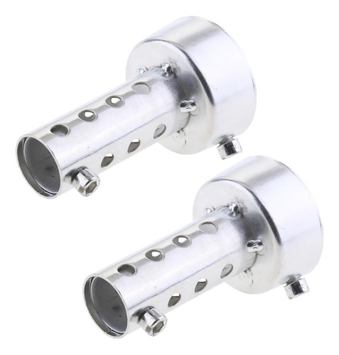 2pcs Universal Motorcycle Can Killer Silencer