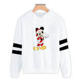 Buzo Buso Saco Hoodie Mickey Mouse Familia Navidad Navideños