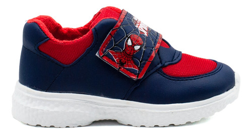 Zapatillas Spiderman Para Niño Abrojo Nene Hombre Araña