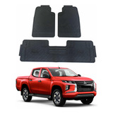 Talla Grande Tapete 3pizas Mitsubishi L200 2019 A 2023 Kit