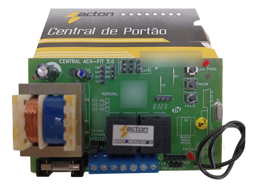 Placa Motor Portão C/freio Acton Garen Ppa Rcg Seg Universal