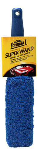 Cepillo Para Limpieza De Rines Y Llantas Formula 1 Color Azul Marino