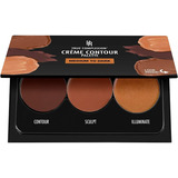 Paleta Creme Contour De Black Radiance, Maquillaje Cremoso P