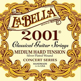 Encordado Guitarra Clásica La Bella 2001 Medium Hard Tension