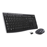 Logitech Wireless Combo Mk270 Ratón Compacto Y Teclado Combo