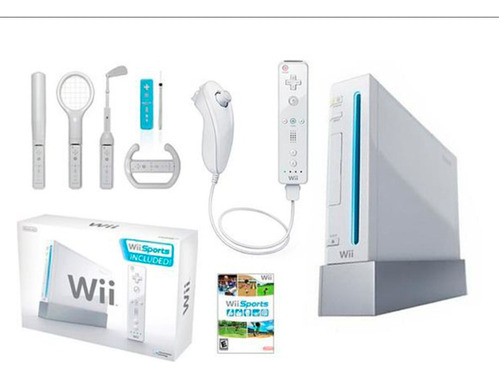 Nintendo Wii 512mb Spots Pack  Color Blanco + Accesorios