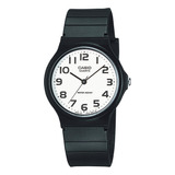 Reloj Analógico Casio Mq24 7b2 Para Hombre Resina Negra Esfe