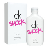 Perfume Ck One Shock Para Mujer De Calvin Klein Edt 200ml