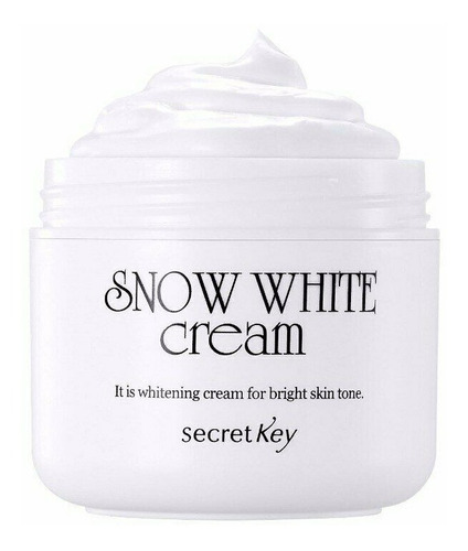 Secretkey Snow White Crema Aclarante Coreana Rostro Original