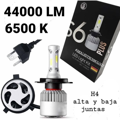 Bi Led Cree 10 Ma Gen 44000 Lm H4 Alta Baja Camioneta Auto