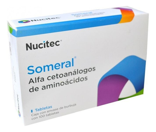 Someral Alfa Cetoanálogos De Aminoácidos 100 Tabletas