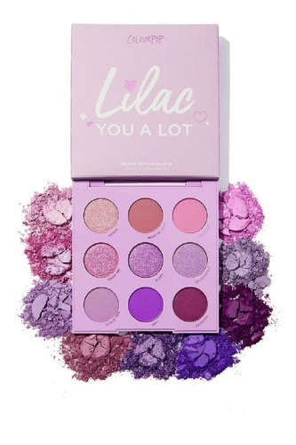 Colourpop Paleta De 9 Sombras Lilac You A Lot - Original