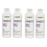 Kit X 4 Oxid'o 6% - Água Oxigenada 20 Volumes 90ml (4 Unds)