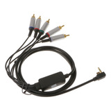 Aexpes Componente Av Tv Cable Cable Para Compatible Con Psp