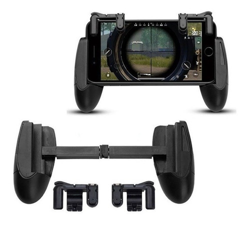 Kit Free Fire - Gatilho L1 R1  Mira Tiro + Suporte Controle