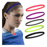 Bandas Elásticas Deportivas Delgadas Para El Cabello, 6 Uds