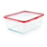 Recipiente Vidrio Pyrex Hermetico Antigoteo 1,9 Lt Freshlock