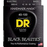 Dr Strings - Cuerdas Para Bojo (40 A 100), Color Negro