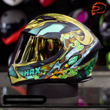 Casco Integral Hax Darkness Falls Green