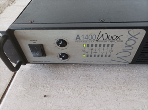 Amplificador Profissional Machine Wvox A1400