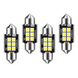 Luz Led Interior Auto Canbus 31mm 41mm C5w 36mm 39mm 4pzs